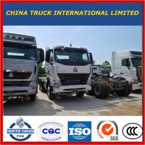 중국 6X4 A7 420HP 10wheels HOWO 견인 트럭 / 트랙터 트럭